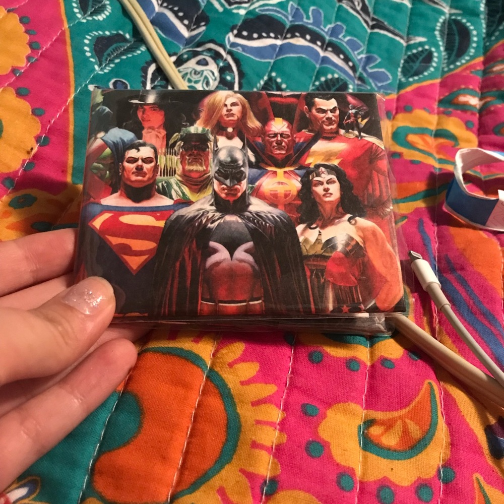 Dc superhero Wallet brand new